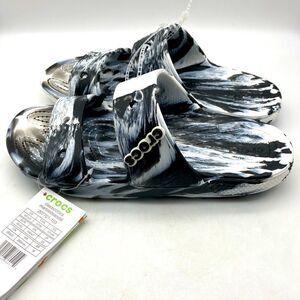 NWT Crocs-Unisex-Classic Marbled Sandals Size W 9/M7/250mm